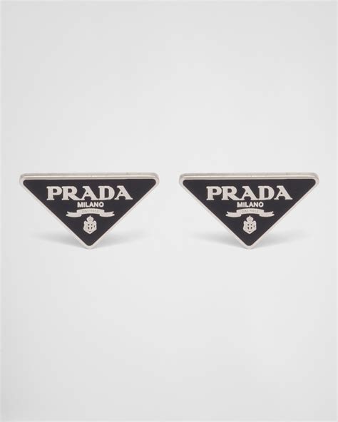 fake prada earrings|prada nylon earrings.